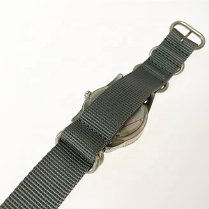 นาฬิกาข้อมือ <span class=keywords><strong>nH</strong></span> 35 Movement แบบออโต้สุดหรูสำหรับผู้ชายสายไนลอนตัวเรือนเหล็กนาฬิกากลไกจักรกล - Product Image 5