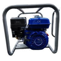 Promotion : Pompe centrifuge auto-amorçante en plastique renforcé 2 pouces, moteur essence 7 CV, anti-chimique (compatible eau)