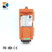 Télécommande sans fil pour grue RF F21-E1 à signal stable - Étanche, portée 100 m, en plastique