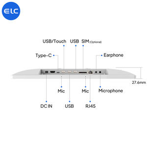 Настенный 16 дюймов 1920*1200 сенсорный большой экран RK3566 android 12 Настольный планшет для ресторана с NFC <span class=keywords><strong>reader</strong></span> POE 4G - Product Image 5