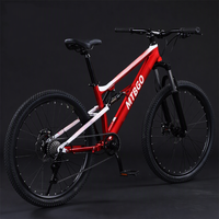 Vélo de montagne pour jeunes et adultes, cadre en acier souple, freins à disque avant et arrière, qualité supérieure, vente en gros, conduite sécurisée