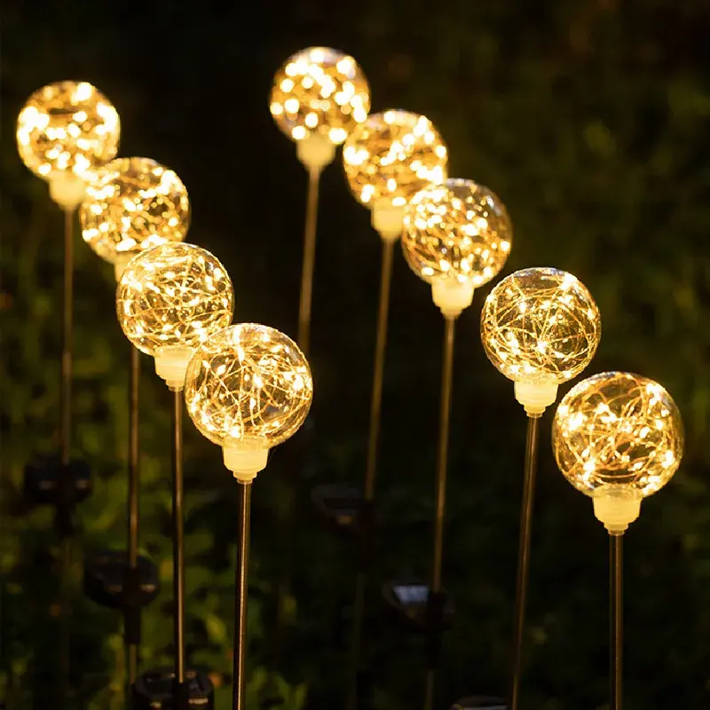 Wasserdichtes, hochwertiges Solar ball licht im Freien Auto-Ein/Aus-Weg-Licht für die Gartenrasen-Villa Patio