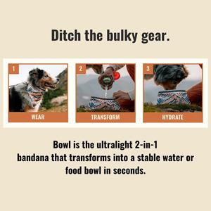 Bol à eau portable pour animaux de compagnie, bol d'alimentation en silicone pour chien, bol pour animaux de compagnie pour les voyages en plein air, la marche et la randonnée - Product Image 4
