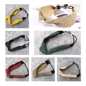 Diadema elástica de PP con diseño anudado, ajustable, para mujer, accesorio de moda casual para el cabello - Product Image 2