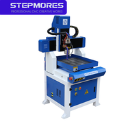 Mini-fraiseuse CNC à structure en fonte de fer 400x400mm, routeur CNC 4040, moteur 2.2KW pour métaux et aluminium