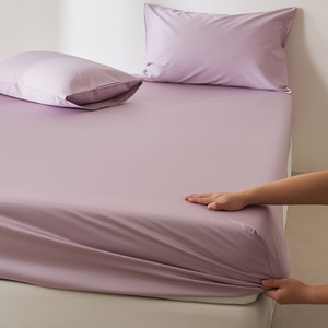 Protège-matelas en coton à fibres longues inspiré d'Aman, respirant, toutes saisons, pour <span class=keywords><strong>lit</strong></span> King Size, pour un sommeil de qualité hôtelière - Product Image 5