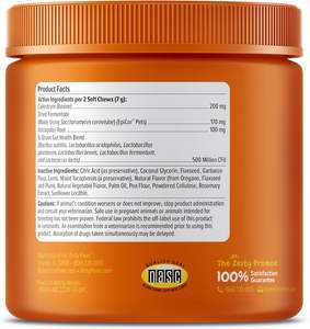 OEM/ODM 90ct agnello aromatizzato per l'allergia al cane sollievo mastica i probiotici per le orecchie pruriginose zampe integratore sanitario ottimale per animali domestici - Product Image 2