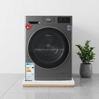 Lave-linge à chargement frontal 10,5 kg, classe énergétique A++, moteur à courant continu, 1400 tr/min, porte en verre trempé, 16 programmes, OEM