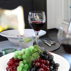 Raisins artificiels en plastique suspendus, raisins verts et rouges, faux fruits, centres <span class=keywords><strong>de</strong></span> table, accessoires, décorations <span class=keywords><strong>de</strong></span> fruits simulés - Product Image 4