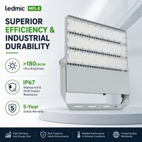 Projecteur LED modulaire Ledmic 750W 1000W pour stades, éclairage de mât haut et aéroports, fabricant source de projecteurs professionnels