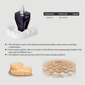 Dua jari lembut sentuh kombinasi Robot cangkir hisap/cakar udara pengganti pneumatik <span class=keywords><strong>Gripper</strong></span> dengan plastik cakar mikro fitting - Product Image 4