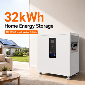 Tewaycell 32kWh 12kW 3 Phases Hors Réseau ESS Tout-en-un Batterie Onduleur 380V 300A BMS Contrôle à Distance WiFi Stock Pologne DDP - Product Image 1