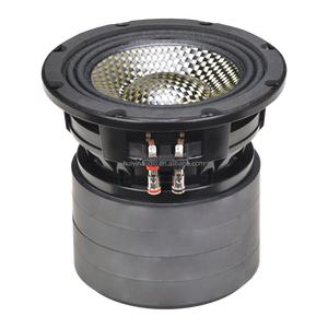 Altoparlante Woofer Mid-Bass Professionale da <span class=keywords><strong>6</strong></span> <span class=keywords><strong>Pollici</strong></span> con <span class=keywords><strong>4</strong></span> Magneti, 300W RMS, 8 Ohm, Sospensione in Fibra di Carbonio per Audio Professionale da Palco 650-055 - Product Image 1