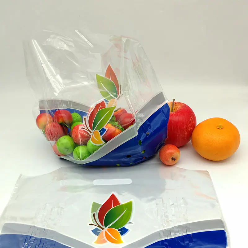 PE 과일 포장 가방 체리 비닐 식품 가방 도매 과일 지퍼백