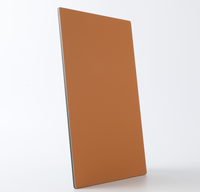 Tablero de aleación de paneles compuestos de aluminio para material de decoración exterior ACP/ACM