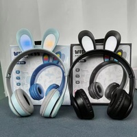 Grosir Earphone Nirkabel P47M Headphone Fone De Ouvido BT Lipat Auriculares P47 Headset LED 1pcs