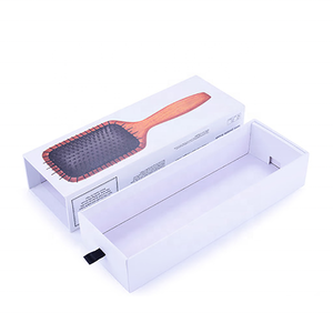Fabricante al por mayor de cajas de embalaje de lujo de la manga del cepillo del pelo del regalo de la impresión elegante personalizada - Product Image 1