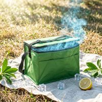 Sac isotherme Oxford pour le déjeuner, sac de pique-nique thermique avec doublure en aluminium pour le camping