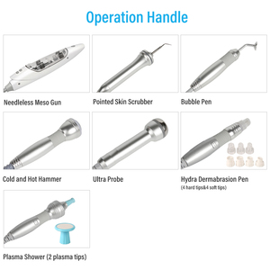 Nouvelle arrivée hydro oxigen facial 7 en 1 machine faciale de dermabrasion hydra avec injection de mésothérapie - Product Image 4