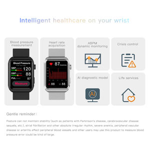 Relógio inteligente 4G verdadeira pressão arterial da bomba de ar (bomba piezoelétrica, método do osciloscópio) Relojes Smartwatch com monitor de saúde - Product Image 5