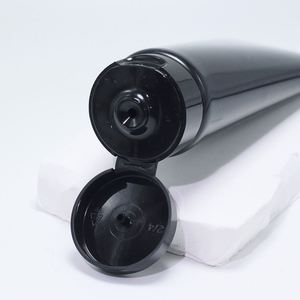 หลอดบีบครีมล้างหน้า/โลชั่นสีดำ ขนาด 10-100 มล. สำหรับเครื่องสำอาง - Product Image 4
