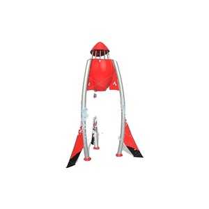 Équipement de jeu aquatique interactif pour enfants, type bac à eau, design fusée, pour parcs aquatiques et zones de jeux aquatiques - Product Image 1