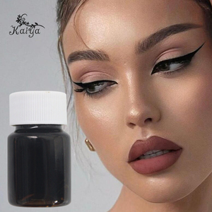 Personnalisé Organique Multi Finition En Vrac Fournisseur De Maquillage Pour Les Yeux Magnétique <span class=keywords><strong>Eye</strong></span> <span class=keywords><strong>Liner</strong></span> Matière Première Noir Semi Fini Mat Eyeliner Liquide - Product Image 6