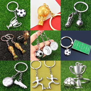 2025 Summer World Football <span class=keywords><strong>Cup</strong></span> llavero <span class=keywords><strong>carnaval</strong></span> promocional Metal Zinc resina trofeo llaveros personalizados - Product Image 4