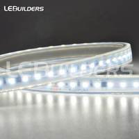 Bande LED en cuivre 2835 SMD, 100lm/W, 220V/230V AC direct, étanche IP65, 50m/rouleau, blanc chaud, garantie 3 ans