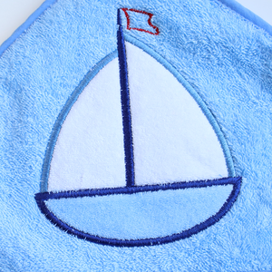 Visage Animal Bébé À Capuche Brodée Serviette <span class=keywords><strong>Poncho</strong></span> À Capuche Serviette De Plage Enfants - Product Image 4