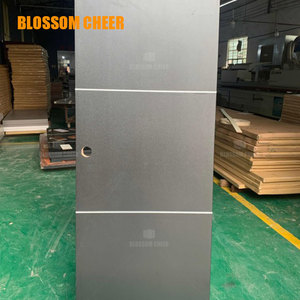 Di alta qualità Design moderno porta melamina per ingresso interno semplice decorazione MDF pannello laminato per nuove case e appartamenti - Product Image 4