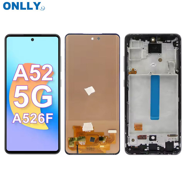 Display for Samsung A52 5GA526 A525/A52 4G Big Size OLED With Frame Replacement Lcd Touch Screen for Samsung A52S A528 Pantallas