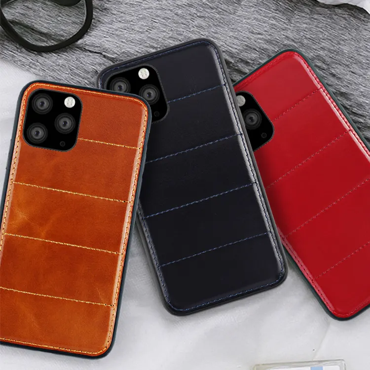 Luxury Mobile Back Cover Leather Phone Case For Iphone 12 Case 11 Pro Max Cellphone Phone Case Cover