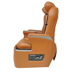Vente en gros de sièges de luxe en cuir PU pour voitures MPV Vito Sprinter fourgonnette électrique <span class=keywords><strong>siège</strong></span> de voiture pliable compatible Toyota Alphard Land Cruiser - Product Image 6