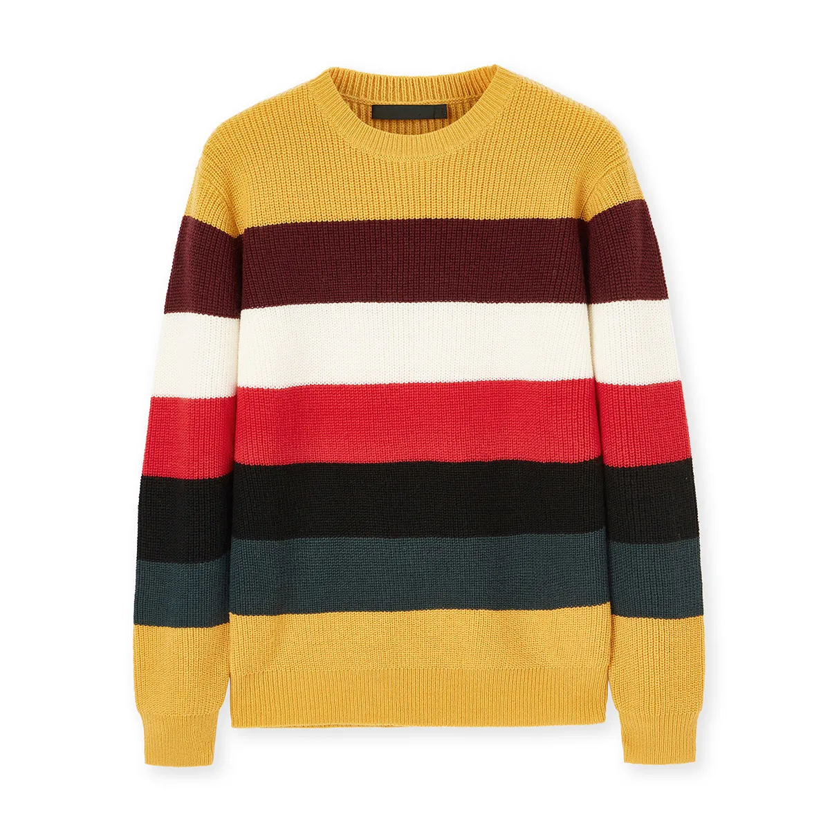 Custom Knitted Sweater Turtleneck Men's Dress Sweater Designer Jacquard Knitwear Men Crewneck Knit Jumpers Sweater