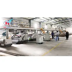 Nouvelle ligne de production automatique de double carton ondulé Machine de fabrication de carton ondulé
