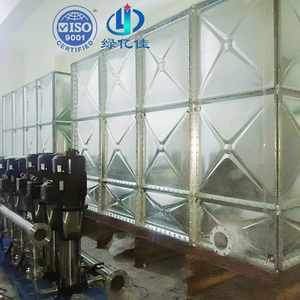 Réservoir de stockage d'eau en acier galvanisé par immersion à chaud, boulonné, 1000-5000 litres, avec pompe 220V pour usage domestique et <span class=keywords><strong>filtration</strong></span>, vente au détail - Product Image 3