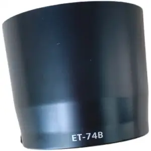 ET-74B 양면 렌즈 후드 캐논 RF 100-400mm F5.6-8 & EF 70-300mm f/4-5.6 렌즈와 호환 캐논 R RP Ra R5 R6 R3