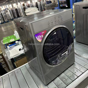 Sèche-<span class=keywords><strong>linge</strong></span> 12 kg à commande électrique, chauffage PTC, tambour en acier inoxydable avec capteur d'humidité et triple protection thermique - Product Image 4