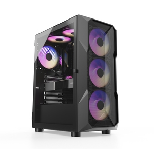Système de refroidissement par eau JNP Offre Spéciale ATX Ventilateurs 120mm Rgb Alimentation <span class=keywords><strong>Gamer</strong></span> Boîtier d'ordinateur Gaming <span class=keywords><strong>Pc</strong></span> pour <span class=keywords><strong>PC</strong></span> - Product Image 5