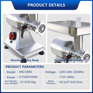 Máy xay thịt Máy xay thịt Máy xay thịt điện máy xay thịt Máy xay thịt thương mại điện Máy xay thịt - Product Image 6