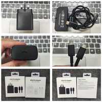 45W pour Samsung Type C Adaptateur secteur Charge rapide PD 3.0 Compatible Original EU UK US Plug Chargeur pour appareils Android