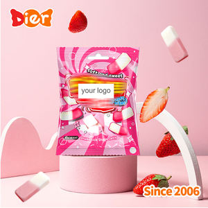 Caramelos al por mayor etiqueta privada personalizada Venta caliente caramelo de goma coreano jalea dulces fresa y leche sabor azúcar OEM/ODM - Product Image 3