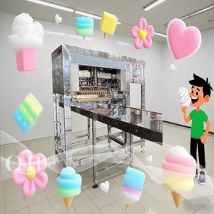 Marshmallow rang lửa marshamllow máy gửi tiền sản xuất dây chuyền sản xuất kẹo marshmallow loại liên tục - Product Image 2