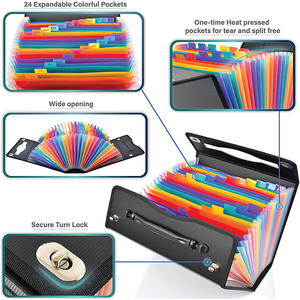 Custom Portable <strong>Accordion</strong> A4 Expandable Hanging <strong>File</strong> Folder Color Document Bag <strong>File</strong> Organizer - Product Image 3