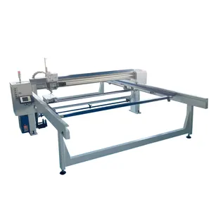 Industrial Automatic Long Arm Quilting Machine For Mattress With Lifting Head