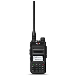 TYT Walkie Talkie Band Ganda TH-UV88, Radio Amatir Dua Arah Genggam Kualitas Tinggi 5W UHF VHF Walkie Talkie