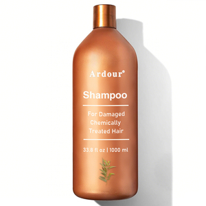 Sulfate miễn phí dầu gội đầu an toàn cho màu sắc điều trị tóc chống xoăn cứng & da đầu sức khỏe truyền với các axit amin & chôm chôm hạt giống - Product Image 2