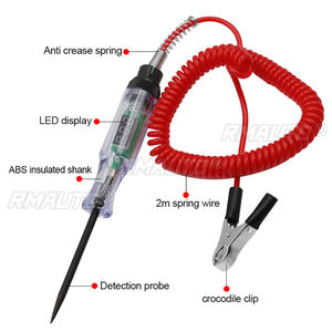Lápiz Probador de Voltaje Eléctrico, Lámpara de Prueba para Circuitos de Automóviles, Detector de Luces, Herramientas de Diagnóstico - Product Image 3