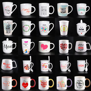 Tazas de Cerámica Blancas de 11 oz para Sublimación, Tazas de Café en Blanco para Logotipo y Texto Personalizados, Regalos Personalizables OEM - Product Image 4